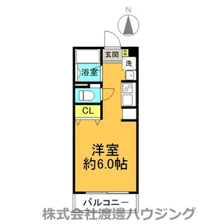 COCORO吹田【2階】の間取り