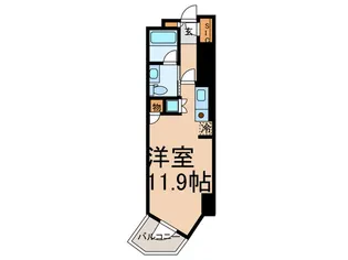 フィールA渋谷【9階】の間取り