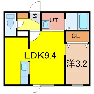 ガーデンクリスタル春光台II【2階】の間取り