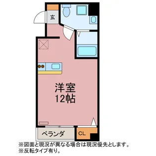 MKマンション【2階】の間取り