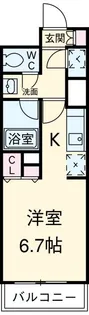 HF駒沢公園レジデンスTOWER【2階】の間取り