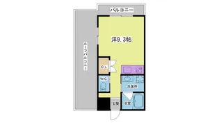リリーセノラ【3階】の間取り