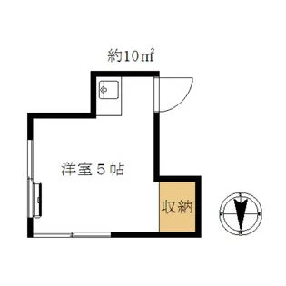 平和荘【1階】の間取り