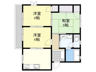 ディアスSATO【1階】の間取り