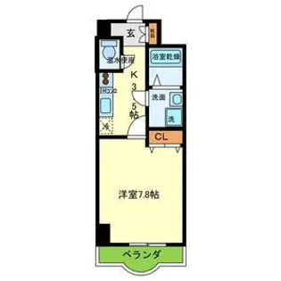 ルミエール八尾駅前【4階】の間取り