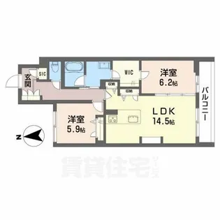 Drago1【2階】の間取り