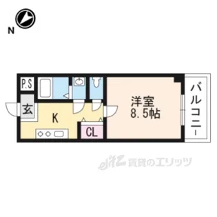 第36長栄ガーデンハイツヤマキ【2階】の間取り
