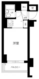 ダイホープラザ多摩川【6階】の間取り
