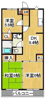 ゴールデンタウン岡崎【3階】の間取り