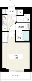 MAXIV小竹向原【2階】の間取り