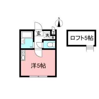 フォレスタ中央林間【1階】の間取り