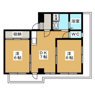 コートシャルム【4階】の間取り