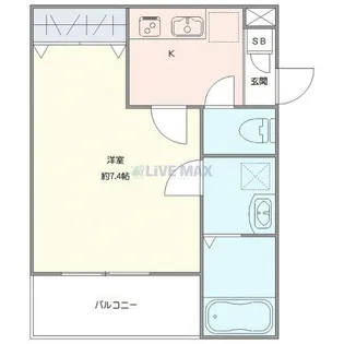 ジーメゾン八千代ラウハ【2階】の間取り