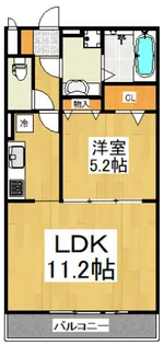カンプノウ【1階】の間取り