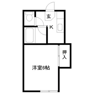 ペレオ河原町【2階】の間取り