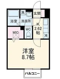 スマートディアマンテ【1階】の間取り