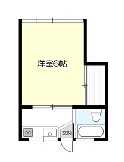 レジデンス銀河【1階】の間取り