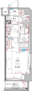 クレヴィスタ亀戸VI【2階】の間取り