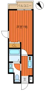 A-1607【2階】の間取り