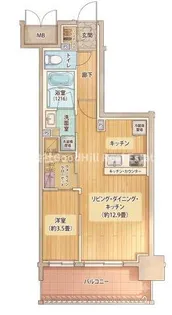リビオメゾン新大阪【4階】の間取り