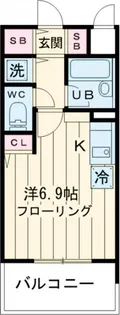 MSM町田【4階】の間取り