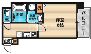 アイリス天神橋【11階】の間取り