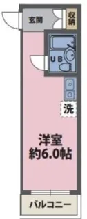パールスクエア鶴見【3階】の間取り