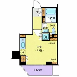 メイクスデザイン芝公園【11階】の間取り