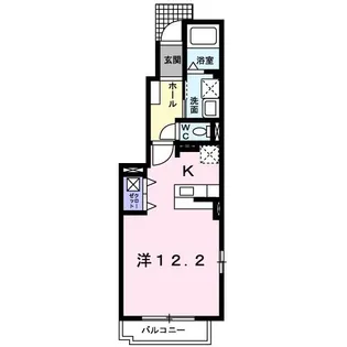 グラシアン【1階】の間取り