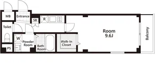 b’CASA千住大橋【2階】の間取り