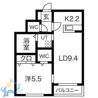 レジーナ【3階】の間取り