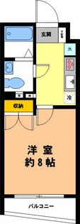 シャトールミエール【2階】の間取り