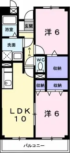 グラン・フィールド【1階】の間取り