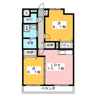 Ryusei【1階】の間取り