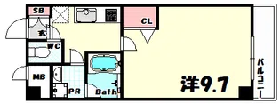 VILLA MARIAII【2階】の間取り
