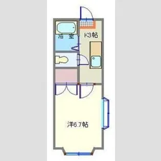 αネクスト畳屋丁【1階】の間取り