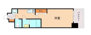 LUXE神戸WEST【8階】の間取り