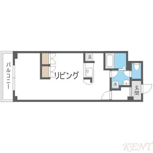ハイパール桑園【10階】の間取り