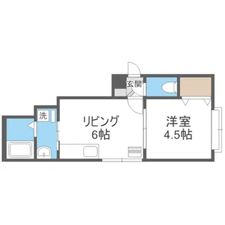 グランデルシャン【2階】の間取り