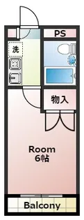コージー久米川(Cozy Kumegawa)【2階】の間取り