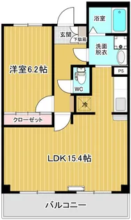レジデンスつくほ【1階】の間取り