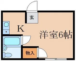 カーサ海田月見M-3【3階】の間取り