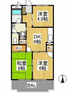 東京都練馬区南大泉3【マンション】の間取り