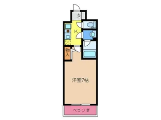 ジュネス自由ヶ丘【5階】の間取り