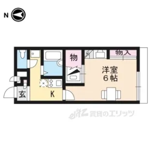 レオパレスノーブル・ノーヴァ2【2階】の間取り