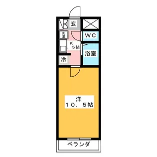 プランドールNII【1階】の間取り