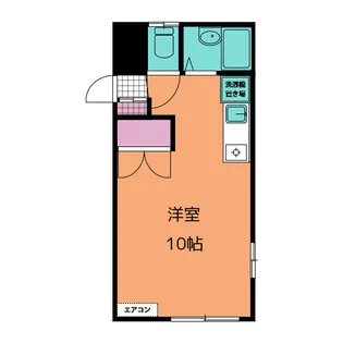 ヒルズアイザワ【1階】の間取り
