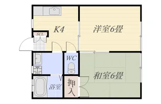 メゾンCORO【1階】の間取り