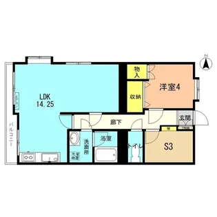 ライオンズマンション平塚総合公園【5階】の間取り