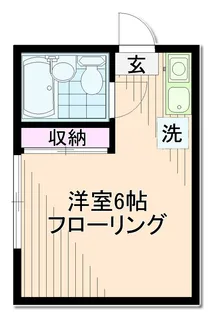 東京都杉並区永福2【アパート】の間取り